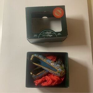 Handmade ballet shoes ornament from Poland